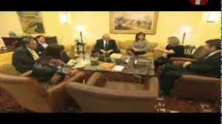 The Palins visit the Netanyahus