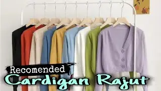 SHOPEE HAUL SWEATER CARDIGAN RAJUT | CARDIGAN RAJUT MURAH
