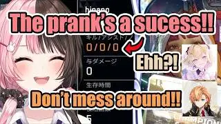 Hinano's Legendary 0 Damage Champion Prank【VSPO / Eng Sub】