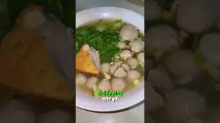BAKSO BABI FAVORIT DI PONTIANAK #kuliner #kulinerpontianak #pontianakhits #food #baksoenak