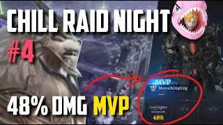 [Lost Ark] Chill Raid Night #4, Artillerist 48% DMG MVP Spec/Crit Build (Challenge Abyss, Tytalos)