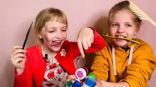 Супер-рисование необычными предметами. Возможно ли рисовать с помощью подручных средств? Художники