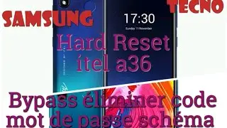 Hard Reset comment éliminer un code schéma mots de passe oublié supprimer schéma code etc...