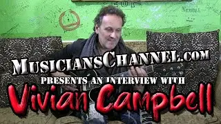 Vivian Campbell Interview Last In Line Part 1 MusiciansChannel.com