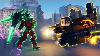 All bosses are trying to kill Siren Titan | ST : Blockade Battlefront Roblox
