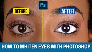 How to Whiten Eyes With PHOTOSHOP 2021 || Luganda Tutorial