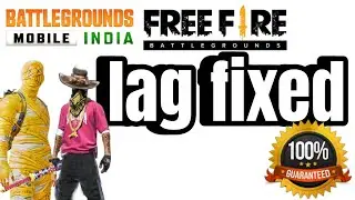 BGMI lag fix 90fps 100% warks an free fire lag fix