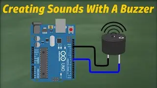 Lesson:3 - Use a Piezo Buzzer with Arduino🎶 [ tone() and notone() functions explained ]