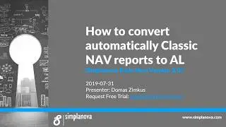 Webinar: How to Convert Automatically Classic NAV Reports to AL