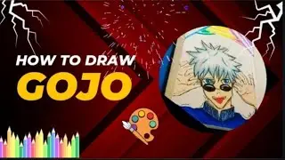 Drawing Gojo Like a Pro💥