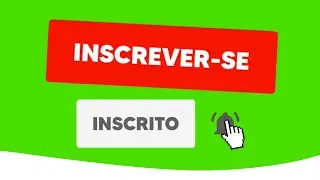Green Screen Inscreva-se (+Download) Chroma Key