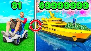 ARM zu REICH Tauschen in 24 STUNDEN in GTA 5 RP!