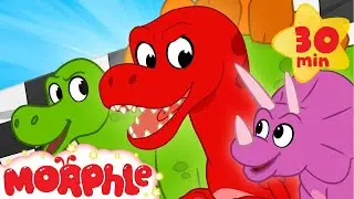 Dinosaur Race - My Magic Pet Morphle | Cartoons For Kids | Morphle TV