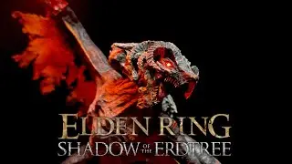 I made an Elden Ring bayle the dread  figure with a 3D pen