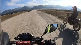 2021 is here first drive after LONG WINTER!!! (CRF250L)