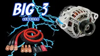 COMO REFORSAR EL CABLEADO DE TU AUTO, BIG 3, CAR AUDIO