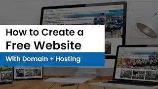 How to create a free website - with free domain & hosting in WordPress |  Venkatesh Designs
