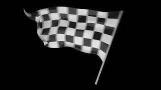 Checkered Racing Flag