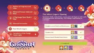 The Which Lingers | The Recollector's Path | Genshin Impact