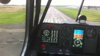 Wheeler landing Super Decathlon (by Canadian Flight Centre) - non edited