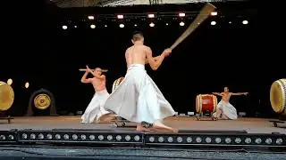 Тайваньские барабанщики в Москве