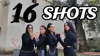 [KPOP IN PUBLIC IN ITALY] STEFFLON DON - 16 SHOTS (BLACKPINK CHOREO) Dance Cover - MOONBOW CREW