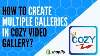 HOW TO CREATE MULTIPLE GALLERIES IN COZY VIDEO GALLERY