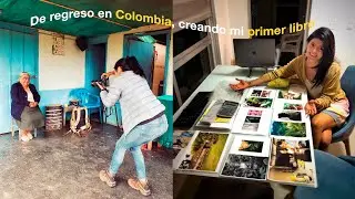 CREANDO MI PRIMER LIBRO 📖 + DE REGRESO EN COLOMBIA 🇨🇴