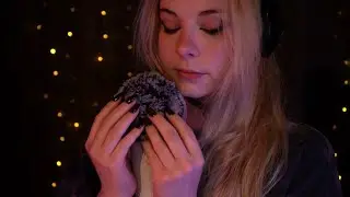ASMR | Subtle Tongue Clicking & Gentle Fluffy Mic - Soft Breathing, No Talking