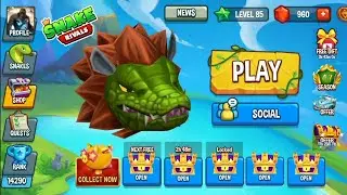 Snake Rivals : Ammit Snake Gameplay! Battle Royale