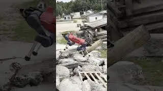 Unlocking the Future: Quadrupedal Robot overcomes Military Search-and-Rescue Training Grounds