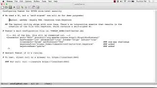 13 05 Configuring Tomcat For HTTPS