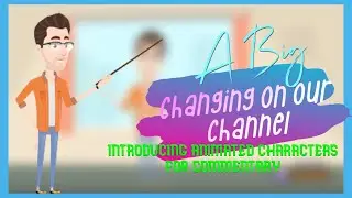 Big changing on our channel, introducing animated characters for commentary #shorts