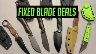 EDC Fixed Blade Deal Alert 
