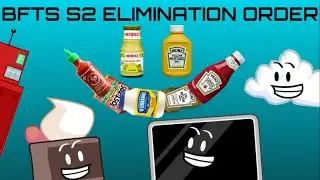 Battle For The Sauces (BFTS Season 2) Elimination Order
