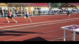 Финальный забег на 1500 м - юноши 2007-2008 г.р. (СК "Приморец", 10.09.2022).