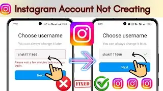 How to Fix Can't Create New Instagram Account | Instagram Not Creating Account