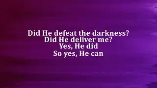 Yes He Can - CAIN Instrumental with Lyrics