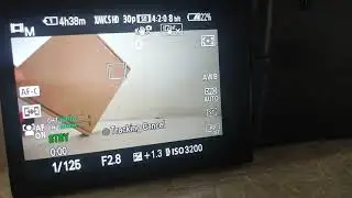 Sony A7S3 Tracking with Touch