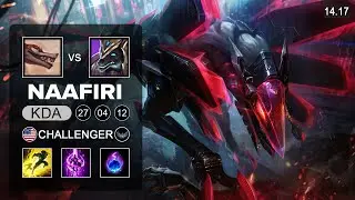 Naafiri vs Nasus Mid - KR Challenger - Patch 14.17 Season 14