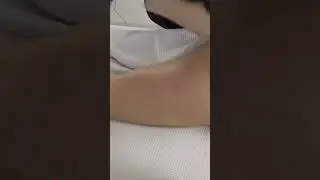 Anti-cellulite thigh massage for redheads 