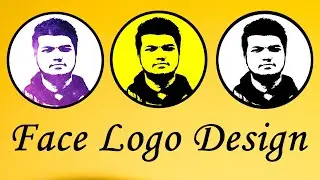 How to Make a Face Logo | Face Logo Design in Photoshop | Logo Design Tutorial