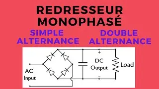 3 . Redresseur monoalternonce et double alternance Pont de GRAETZ