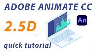 2.5D animation in Adobe Animate CC - quick tutorial - HTML5