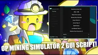 [UPDATED] New Mining Simulator 2 OP Script! | Autofarm | Auto Rebirth | Infinite Coins!