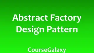 Abstract Factory Design Pattern