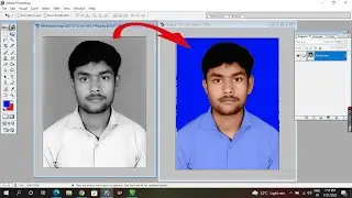 Photoshop Me Black And White Photo Ko Colour Kaise Kare🔥Photoshop Me Photo Ko Black White Kaise Kare