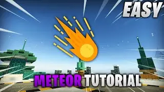 Meteor Strikes Minecraft Command Tutorial / PS4 / MCPE / Bedrock / Switch / Windows 10