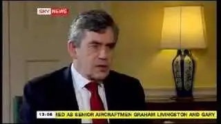 Gordon Brown squirms