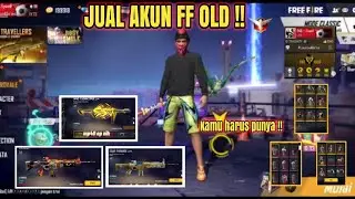 JUAL AKUN FREE FIRE OLD SULTAN?! KALIAN HARUS PUNYA GES❤️ || BISA NEGO 😀